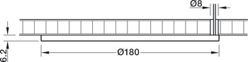 påbygningslys, Häfele Loox5 LED 3023 24 V kunststof