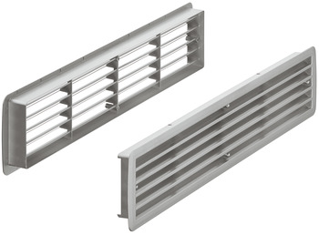 Ventilationsgitre, Kunststof med ramme, Startec